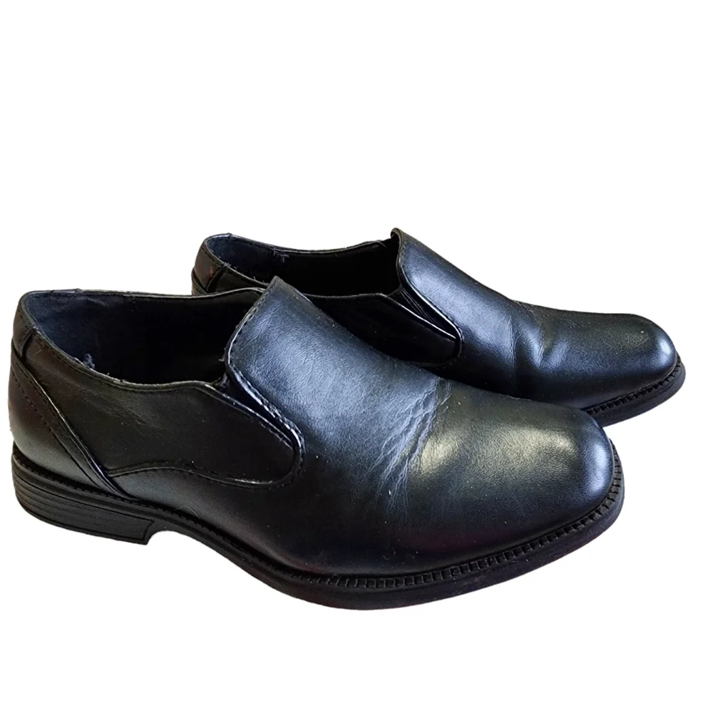 Perry Ellis Slip-on Dress Black Loafer - 13.5